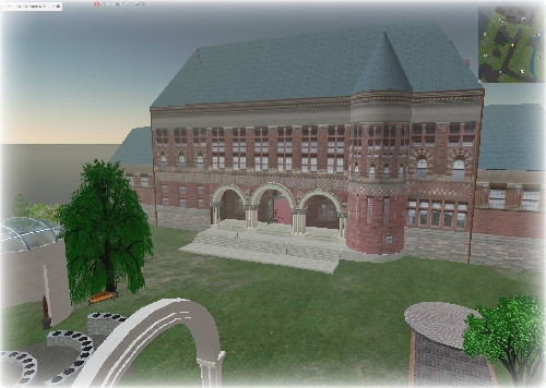 Harvard in second life