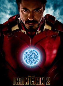 Iron Man QR codes