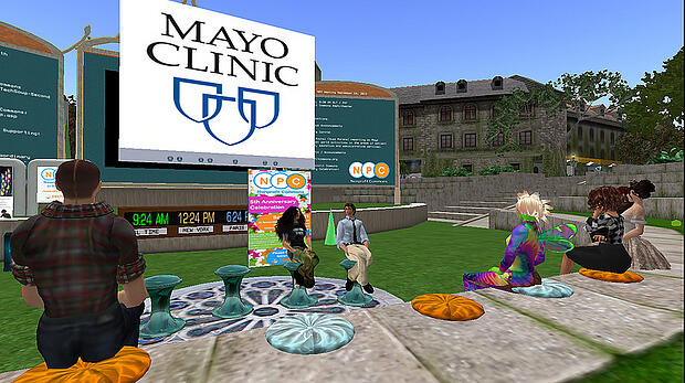 Mayo Clinic in second life  
